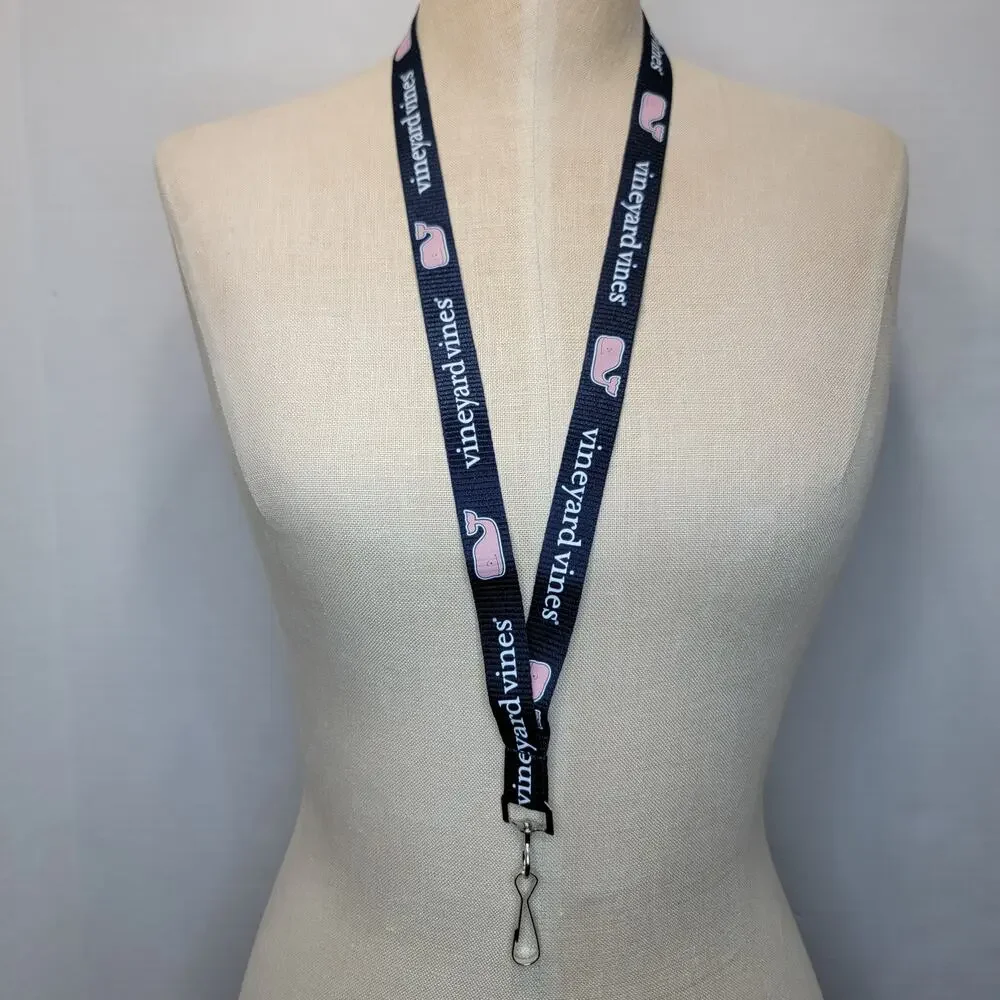 Set of 3 Lanyards: Grinch's Grotto White & Mint and Vineyard Vines